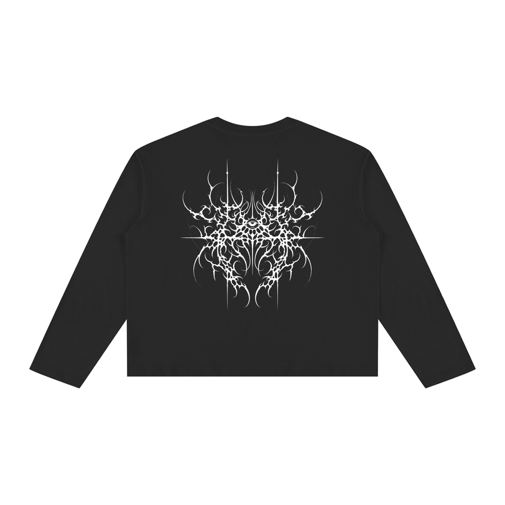 Always Seen Unisex Vintage Wash Long Sleeve Boxy T-Shirt