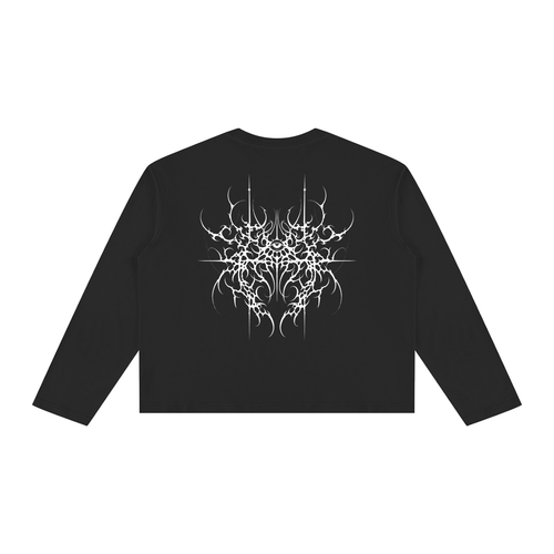 Always Seen Unisex Vintage Wash Long Sleeve Boxy T-Shirt