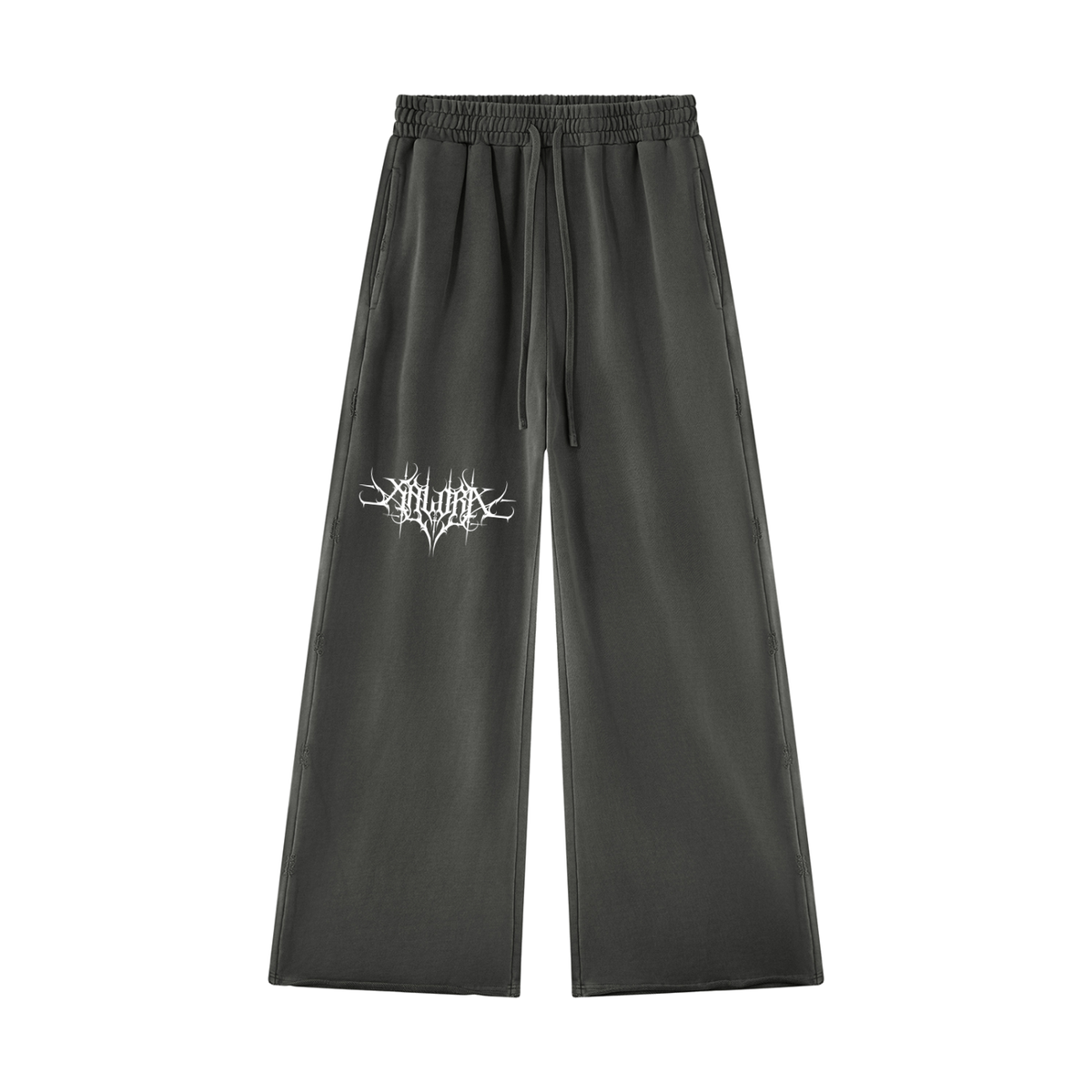 Unisex Vintage Wash Raw Edge Sweatpants